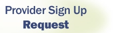 ASO Provider Sign-Up Request